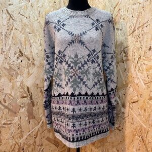 St. John’s Bay Vintage Fair Isle Sweater size M | Grandpa Core Cabin Cozy Unisex